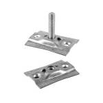 Mounting Plate for Pipe Clips